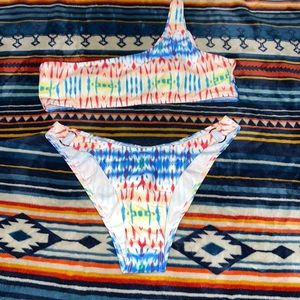 Tie dye bikini